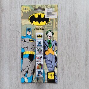 Batman Joker Dice Set 6 Pack DC Comics Game Accessories Superhero Villain Gifts